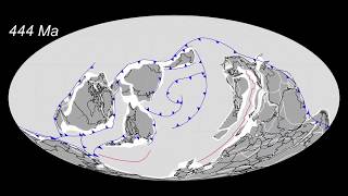 Plate Tectonics 750Ma to Today by CR Scotese [upl. by Emmanuel238]