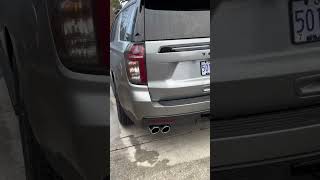 2023 Chevrolet Tahoe Z71 62 Cat Back Performance Borla Exhaust System Before and After [upl. by Clem550]