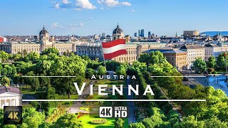 Vienna Austria 🇦🇹 in 4K 60 FPS by drone  A Beautiful City in Europe [upl. by Abran]