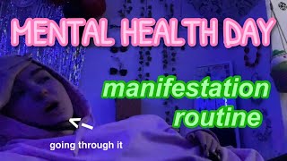 manifesting with mental health issues  manifestation routine [upl. by Roz703]