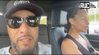 Swizz Beatz Calls Out Alicia Keys For Her quotWhite Sidequot Coming Out In Club 🥕 [upl. by Tisdale977]