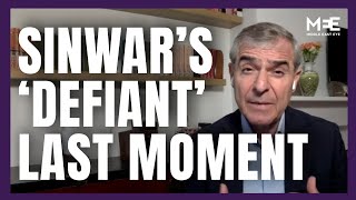 Middle East expert explains Sinwars defiant last moment [upl. by Seugram]