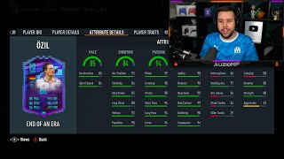 Auzio Reacts to NEW 93 Ozil SBC [upl. by Laehcym202]