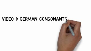 German Pronunciation Video 1 The German Consonants and the IPA [upl. by Eikin]