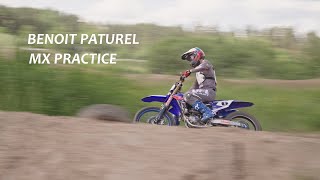 Benoit Paturel 6 practices in Elkšņi before the MXGP of Latvia 2024 [upl. by Tniassuot]