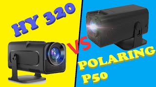 PROYECTOR HY 320 VS POLARING P50 [upl. by Nanine]