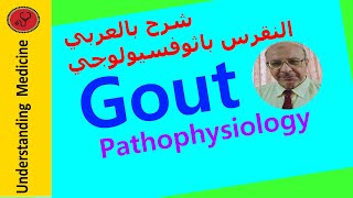 GoutPathophysiology  شرح بالعربىالنقرس باثوفسيولوجى [upl. by Ettevahs]