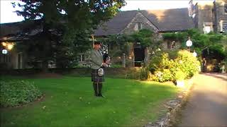 quotGoing Homequot of Hovis Bread Fame by Bagpiper in South Wales  John Campbell [upl. by Nnuahs495]