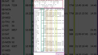 Flight Attendant Schedule Secrets Revealing Cabin Crew Work Hours cabincrew emirates roster [upl. by Ardnasyl715]