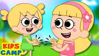 Clap Your Hands Song 👏🏻😍  Nursery Rhymes And Sing Along Songs [upl. by Jacquenetta]