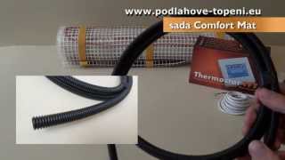 Sada Comfort Mat pro svépomocnou instalaci  elektrické podlahové topení jednoduše [upl. by O'Donoghue]