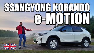 SsangYong Korando eMotion  Its Not About Emotions ENG  Test Drive and Review [upl. by Eciened]