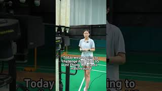 Simulation Challenge Ancelon vs Lee Chong Wei Classic course🏸🤫🤗badminton sports [upl. by Einahpit135]