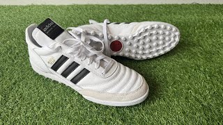 Adidas Copa Munidal Team Turf Shoes Review  On Feet amp Unboxing ASMR 4K [upl. by Gapin]