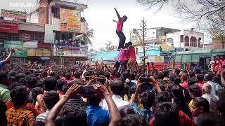 Pavoorchatram vennimalai Murugan Temple Festival🔥💙💚💯⚔️💪 [upl. by Novyad]