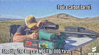 Fouling the Barrel on a Bergara MGLITE in 300 Win Mag  Shooting at 1000 Yards Long Range [upl. by Woodrow]