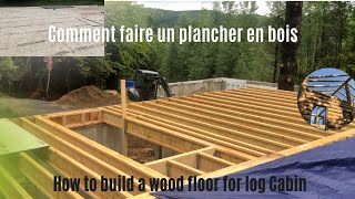 Comment faire un plancher solive en bois [upl. by Ursulina515]