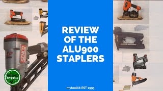 Alu900 Range Staplers Review and Demonstration [upl. by Morel957]