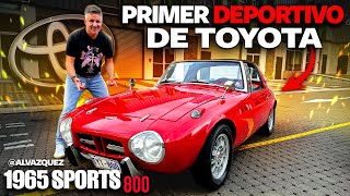 Toyota Sport 800 • Primer auto deportivo jamás fabricado por la marca japonesa [upl. by Hazel511]