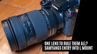 Samyang 35150 228 L mount  Long Term Review The perfect lens for the Panasonic Lumix ecosystem [upl. by Sadoc]