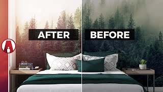 How to make renderings LOOK BETTER in PHOTOSHOP [upl. by Leiso952]