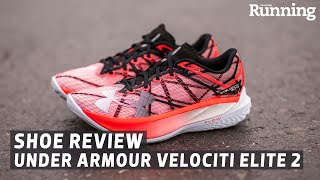 SHOE REVIEW Under Armour Velociti Elite 2 [upl. by Rana]