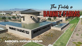 Barney Farms  Queen Creek AZ  Teak Model Home Tour  Fields Series [upl. by Rosner42]