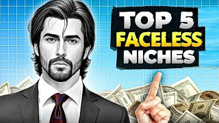 Top 5 Ranking Faceless YouTube Channel Ideas 3 niches to avoid [upl. by Geri]