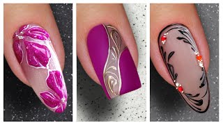 Nail Art Designs 2024  Easy Nail Art 20nails [upl. by Ynove]