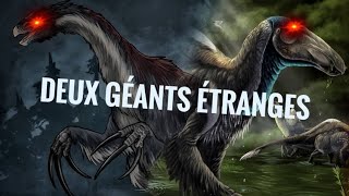 THERIZINOSAURUS amp DEINOCHEIRUS  Deux géants extravagants asiatiques de la Formation de Nemgt [upl. by Samled883]