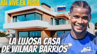 Así es la LUJOSA mansión de WILMAR BARRIOS en SAN PETESBURGO [upl. by Aicirtan]