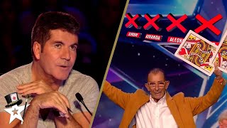 Three Times When Magicians Got Buzzed on Britains Got Talent [upl. by Ralat]