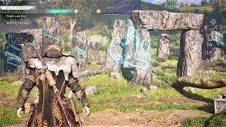 Assassins Creed Valhalla Night and Day  Standing Stones Mystery [upl. by Ackerley619]