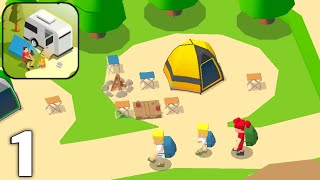 Campground Tycoon  Gameplay Walkthrough Part 1 All Levels Android amp iOS [upl. by Eidnil93]