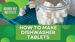 DIY Dishwasher Tablets PODS  How to Use Essential Oils in Cleaning [upl. by Redwine]