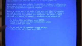 How to Format and Reinstall Windows xp [upl. by Remus]