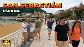 SAN SEBASTIÁN  La JOYA de ESPAÑA🔸Walking Tour 2024 🇪🇦 [upl. by Wamsley]