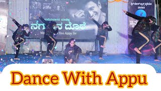 Natasarvabouma Song Dance Performance  Dance With Appu  Stepzone Dance Studio Masuru [upl. by Ferriter162]