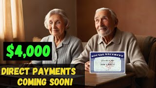 quot4000 DIRECT PAYMENTS COMING SOON Essential Info for SSI SSDI amp VA Recipientsquot [upl. by Eidua]