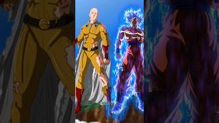 Saitama vs Goku 😮🤔  animation shorts [upl. by Yoccm]