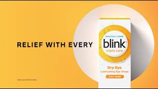 Blink Triple Care ‘Work play relief’ ad [upl. by Princess]