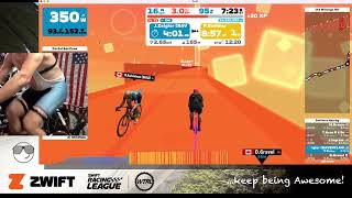 2024 01 08  Zwift  Climb Portal Old Willunga Hill at 100 Elevation in France [upl. by Ibby]