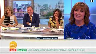 Piers and Lorriane Have Certainly Missed One Another  Good Morning Britain [upl. by Trah84]