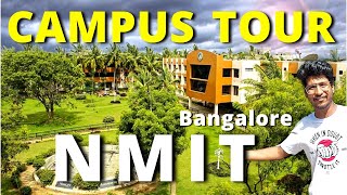 NMIT Bangalore  Campus Tour of Nitte Meenakshi Institute of technology NMIT  College Review [upl. by Yort]