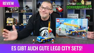 LEGO City Geländekran 60324  Es gibt auch gute Lego City Sets [upl. by Fisuoy]