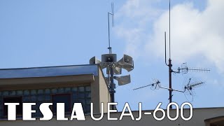 Zkouška sirén  Siren test  Sirenenprobe  Prostějov  TESLA UEAJ600 2 03072019 [upl. by Nujra]