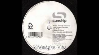 Sunship ft Jhelisa  Friendly Pressure  Midnight Mix UK Garage [upl. by Halehs]