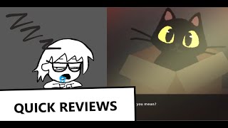 Do Not Take This Cat Home  QUICK REVIEWS [upl. by Arrej]