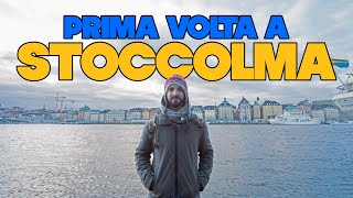 PRIMA VOLTA a STOCCOLMA 🇸🇪 VIAGGIO A STOCCOLMA SVEZIA [upl. by Lladnor]