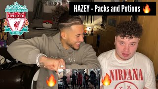 HAZEY  Packs and Potions Official Video REACTION [upl. by Jablon945]